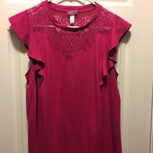 Pink Maternity (Worn not pregnant too) blouse